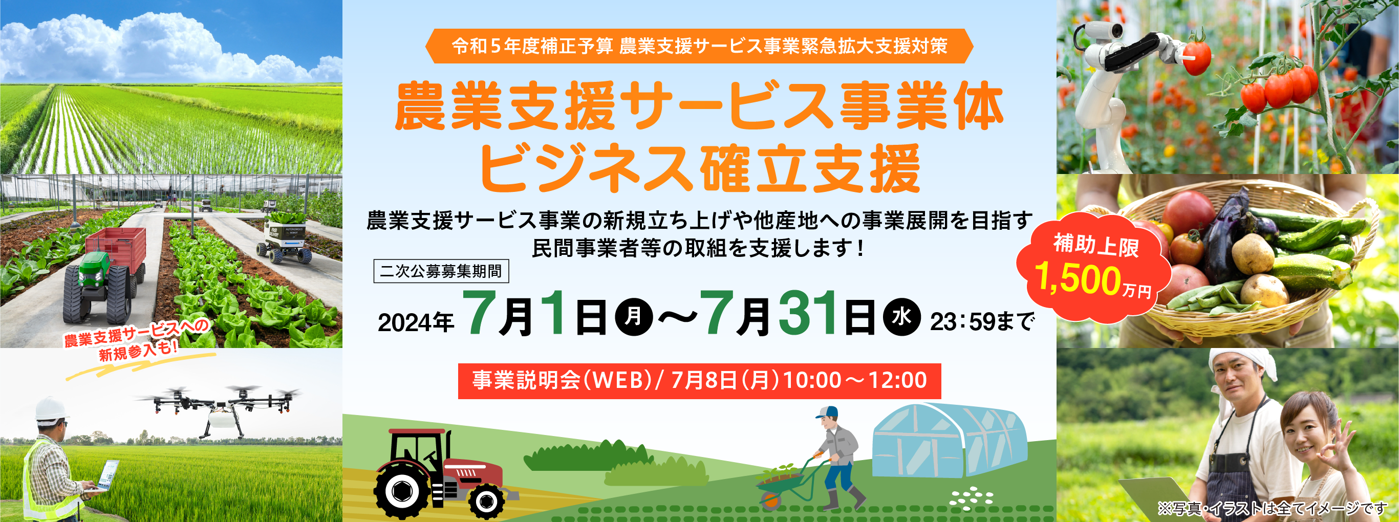 農業支援サービス事業体ビジネス確立支援