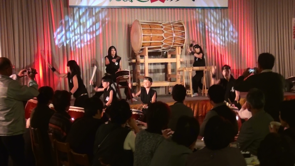 和太鼓演奏の画像